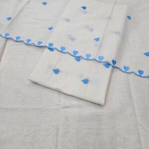 Cotton Embroidery Suit Fabric