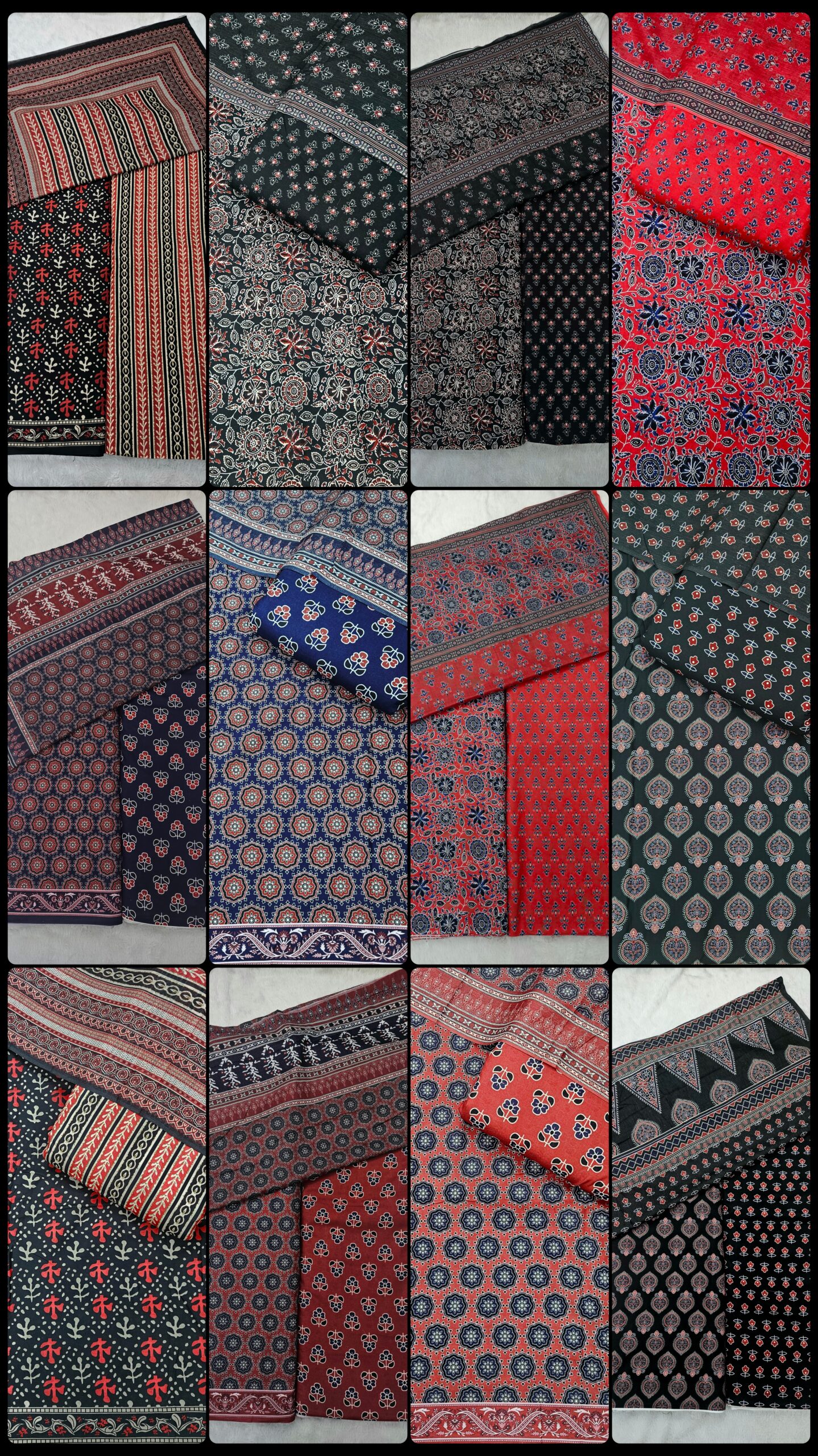 Cotton Digital Print 3PC Suit Fabric